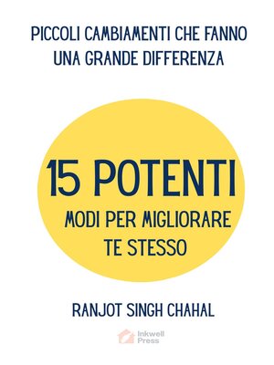 cover image of 15 POTENTI MODI PER MIGLIORARE TE STESSO
